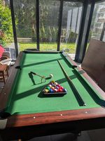 Pool Billardtisch mit Zubeh. Gubler 200x100 sofort abholbar!