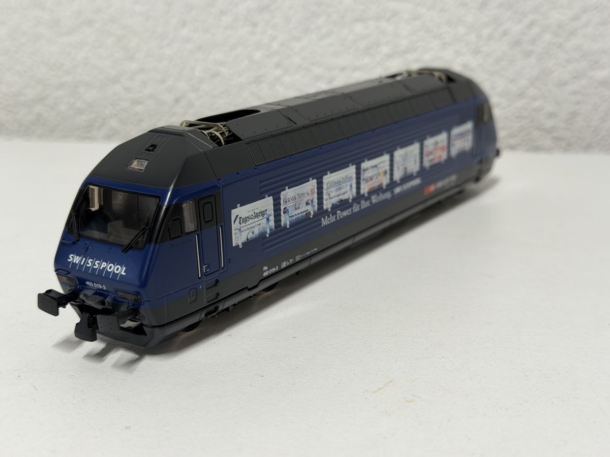 Hag Modellini di ferrovie: HAG 280 - SBB Re 460 Swisspool AC Digital – Usato da Granges VS venduto da alci95 2