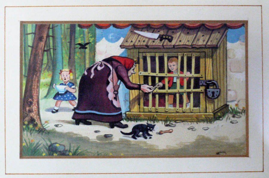 Poster & Bilder: Bildserie Hänsel+Gretel – Gebraucht aus Champvent von drucker26 2