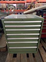 Werkstatt-Schrank LISTA, Top Zustand, 7 Schubladen