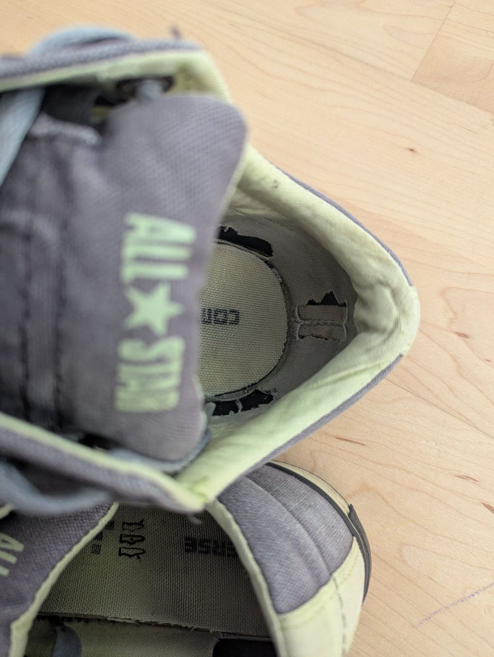 Converse Herrenschuhe: Converse All Star Schuhe, grau, Grösse 38,5 – Gebraucht aus Uster von petches 6