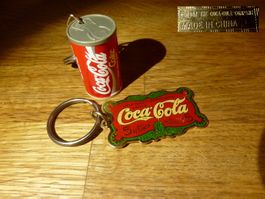 Coca-Cola Coke Métal Porte-Clés Schlüsselanhänger 1987