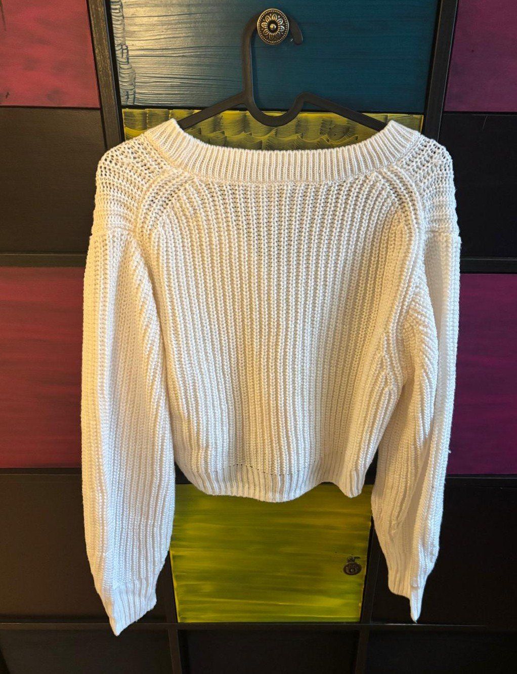 H&M Giacche: Weisser H&M Cardigan, Grösse S – Usato da Bülach venduto da reaos 4