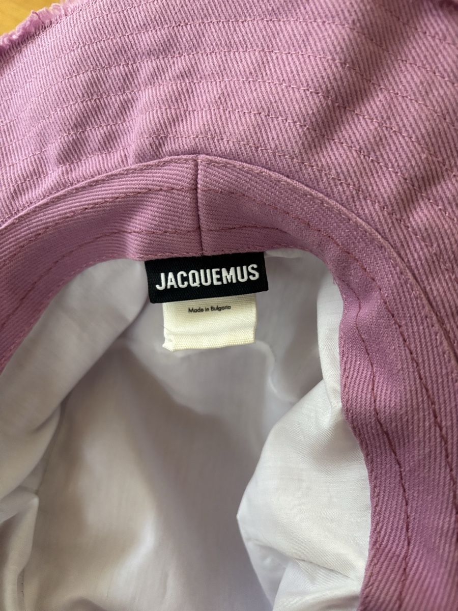 Jacquemus Chapeaux, bonnets & casquettes: Jacquemus Pink Bucket Hat – Neuf (Voir description) à Rüschlikon par Secretmodels 2
