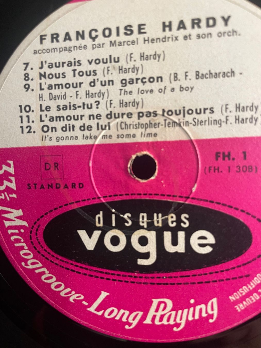 Dischi in vinile: Francoise Hardy LP – Usato da Minusio venduto da Pink222 2