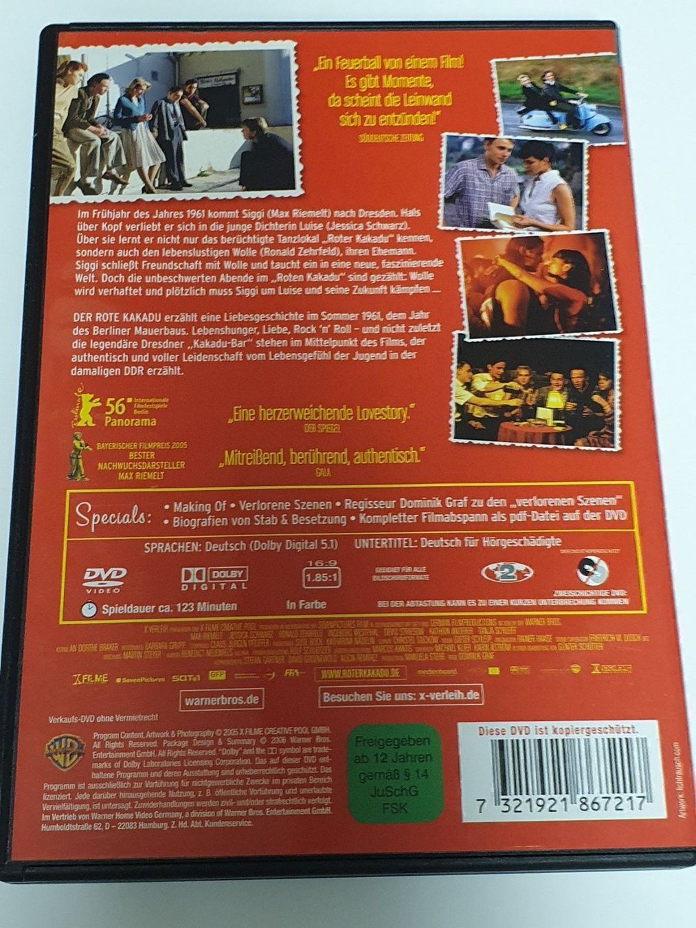 Tutti i DVDs: Der rote Kakadu DVD – Usato da Oberdorf BL venduto da BaldenEagle 3