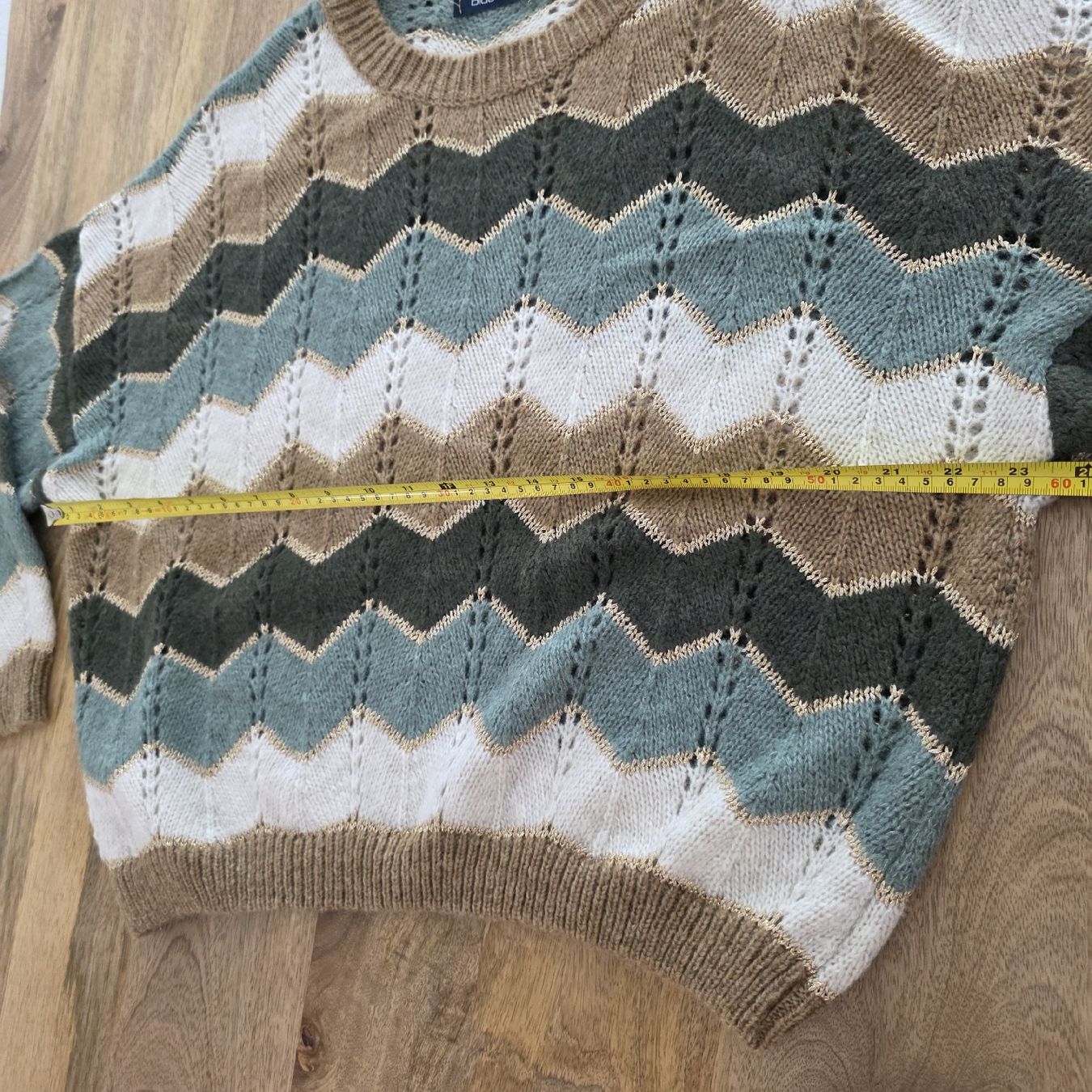 Maglioni & Felpe: Pullover im Zickzack-Design, Gr. M/L, warm & chic  – Nuovo (secondo la descrizione) da Rheinsulz venduto da Gilea 8