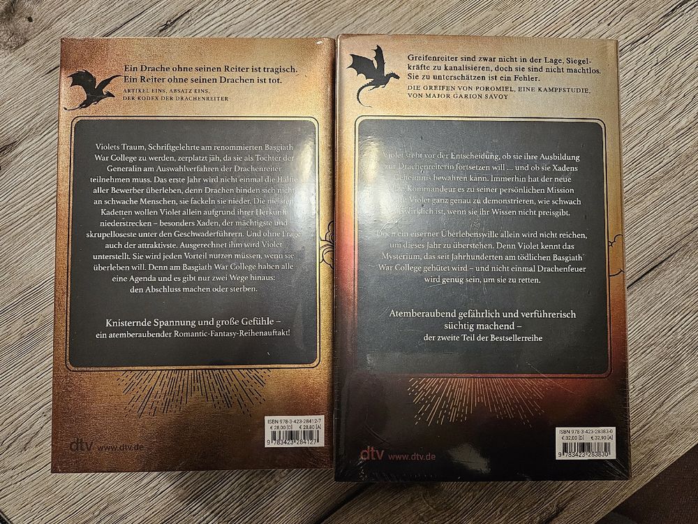 Bücher Fourth Wing und Iron Flame Kaufen auf Ricardo