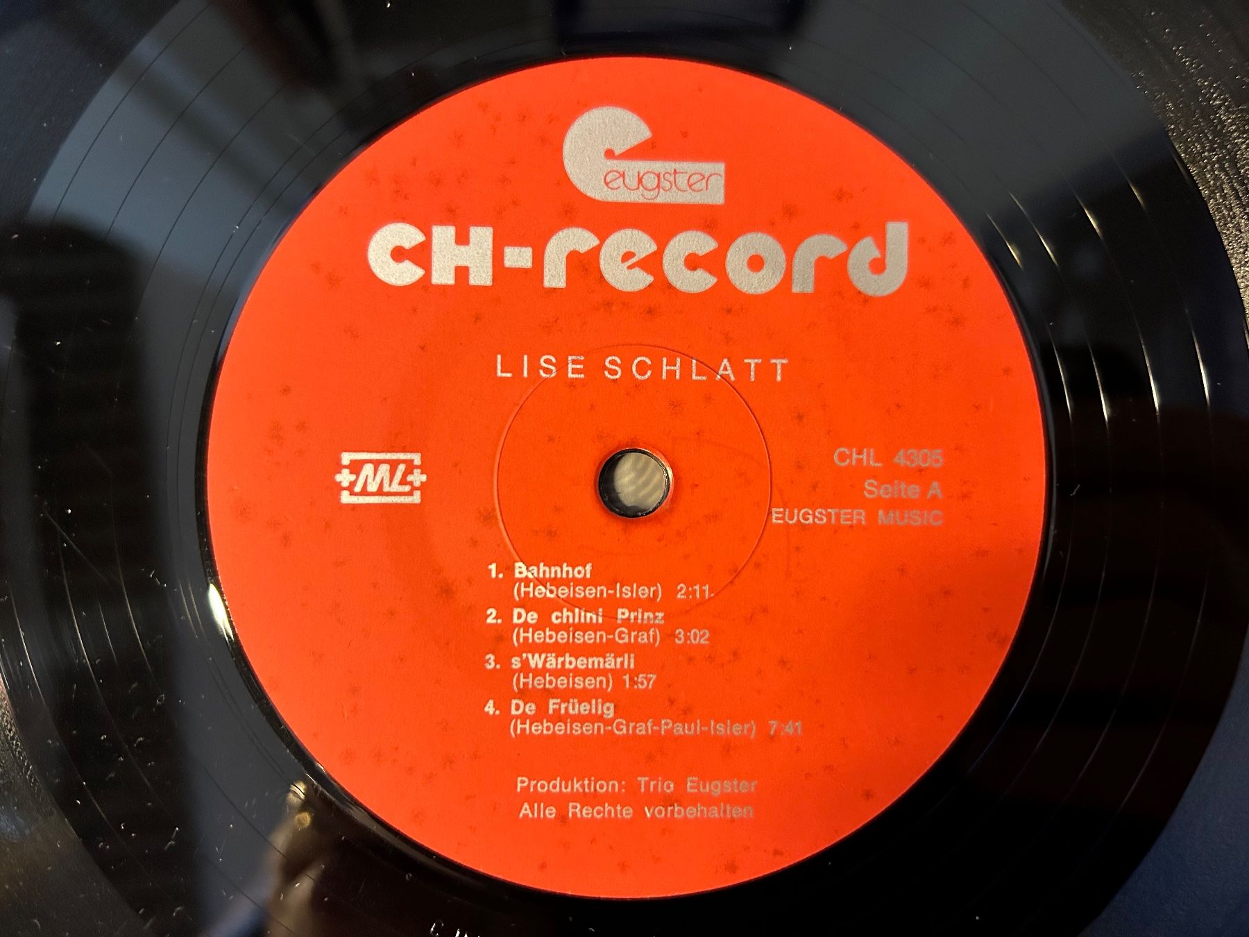 Dischi in vinile: Lise Schlatt - Same (CH - Progrock) – Usato da Aesch BL venduto da BlueMusicRecords 2