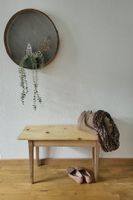 Holzbank Sitzbank Garderobe Altholz