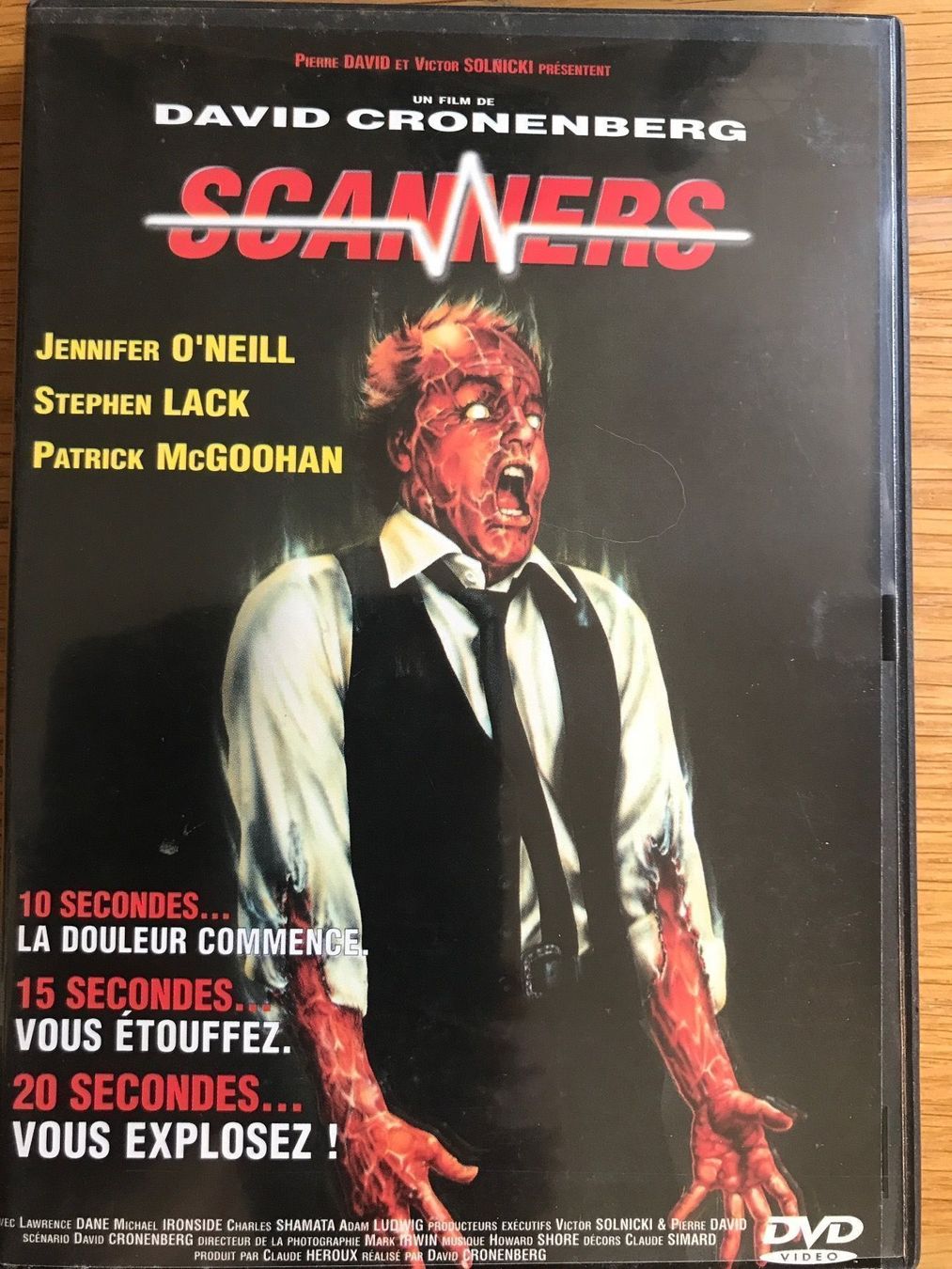 Alle DVDs: Scanners (1981, DVD, David Cronenberg) – Gebraucht aus Vevey von zecollector