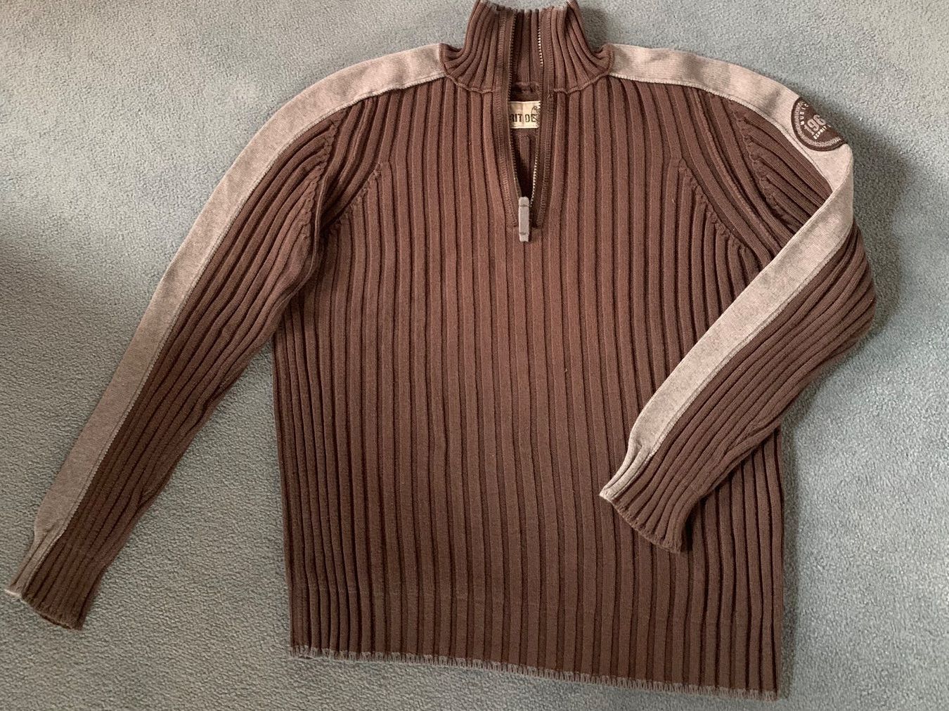 Esprit Pullover & Sweatshirts: Strickpullover Feinripp mit Reissverschluss, ESPRIT, S – Gebraucht aus Wiesendangen von Babalegi