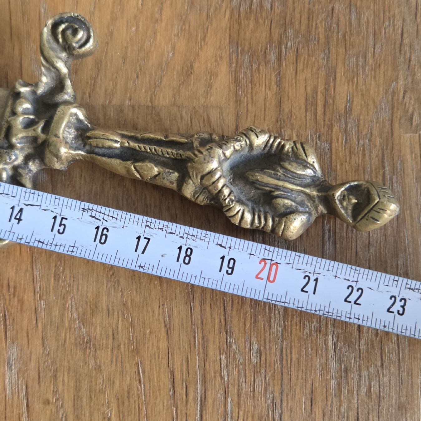 Autres fournitures de bureau: Brieföffner Figur Ritter Messing antik  – D'occasion à Stans par Ducati16 3