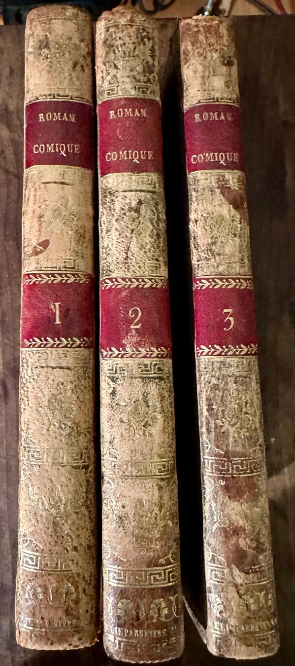 Bücher: Scaron: Le Roman Comique. 3 Bde. 1796 – Gebraucht aus Zürich von allp