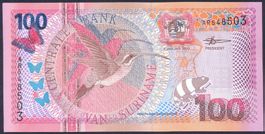 Surinam 100 Gulden 2000 UNC