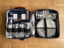Picknick-Rucksack für 4 Personen (komplett)