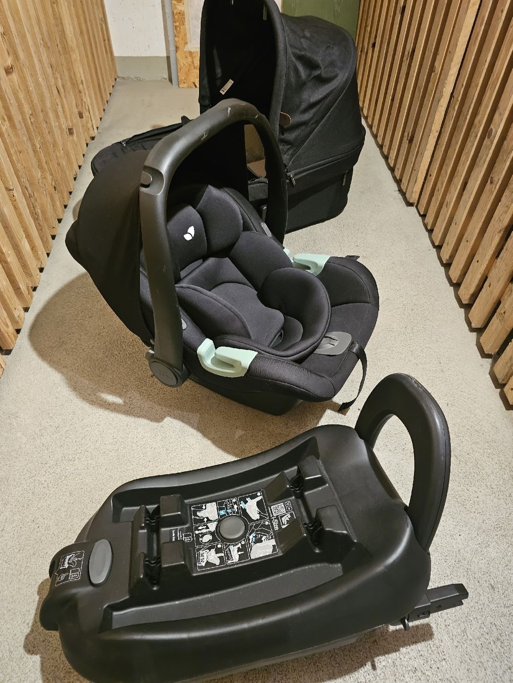 ABC Design Carrozzine: ABC Design Salsa  Kinderwagen Set - top Zustand - inkl Trage – Usato da Cham venduto da carobenny 6
