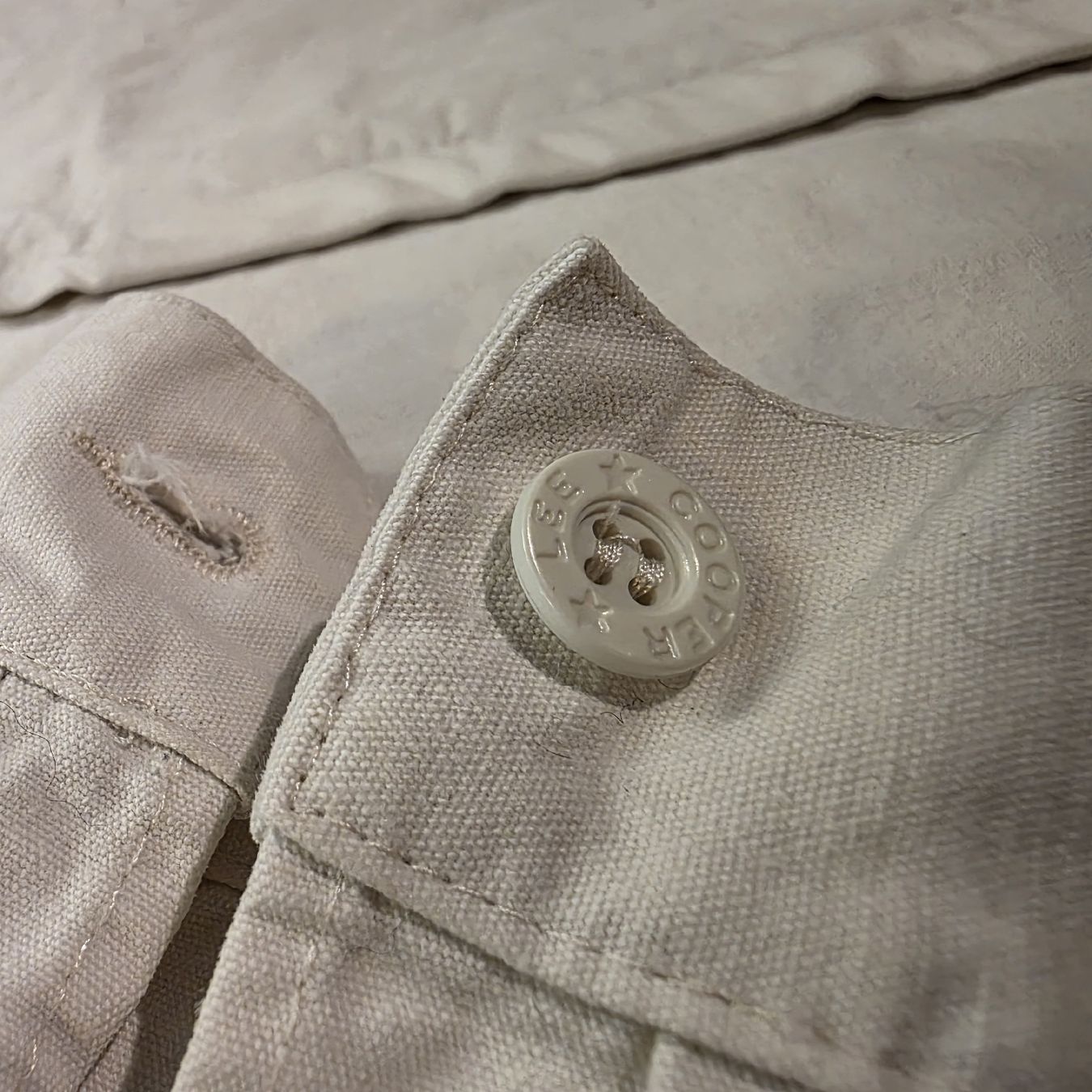 Lee Giacche: Veste vintage Lee Cooper écru 1970 zip Éclair workwear – Usato da Etoy venduto da Vinylafrime 5