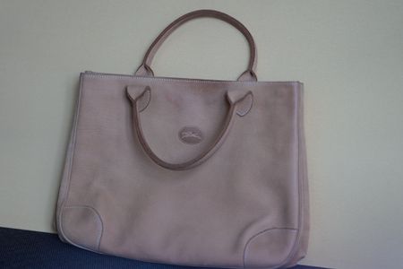 Longchamp Handtasche hellbraun leicht gebraucht