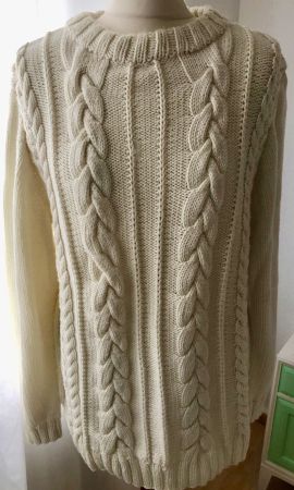 Wie neu: Pullover, Pulli, Strickpullover, unisex, Wolle, L