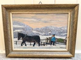 Original Gemälde des Malers Häfliger