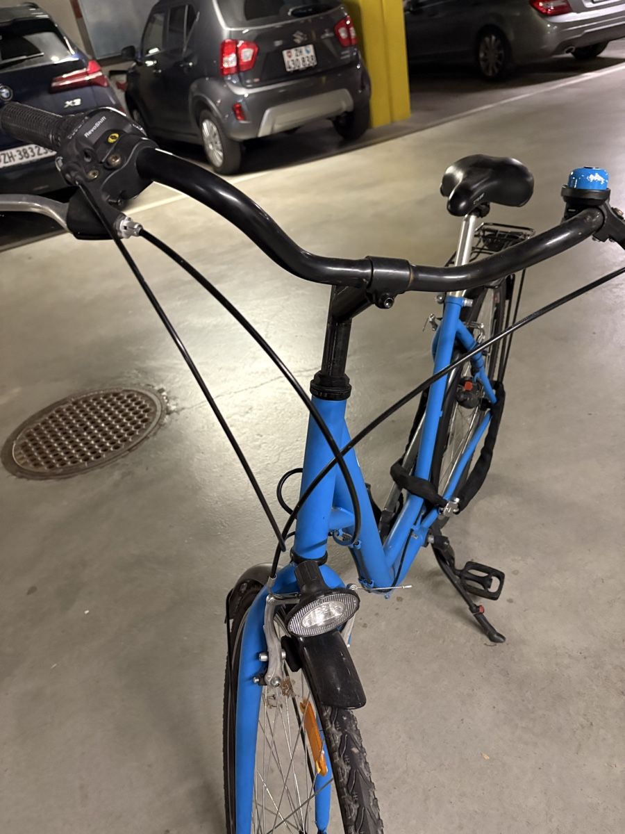 Velos: Blue city bike – Gebraucht aus Zürich von and_682d 5