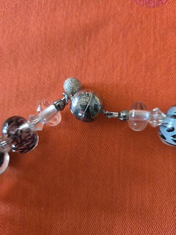Catenine: Collier en boule de verre – Usato da Gilly venduto da per_jpp8 2