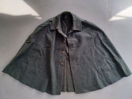 1 Pellerine Radfahrer, Velofahrer, feldgrau