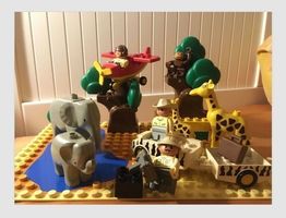Lego Duplo Set 2689 Safari alte Version Teil OVP, 1 Fehlteil