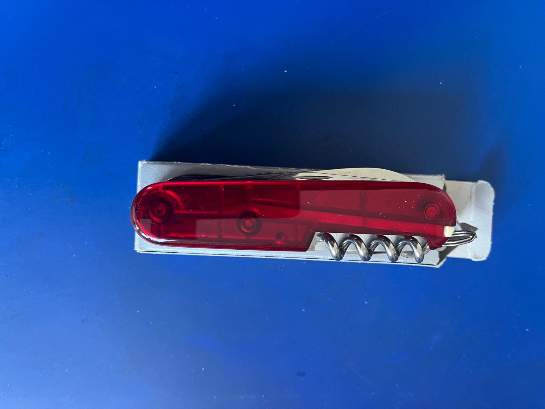 Victorinox Coltelli tascabile: Victorinox Climber red trans. Neu – Nuovo e nell'imballaggio originale da Dintikon venduto da Redgar58 3