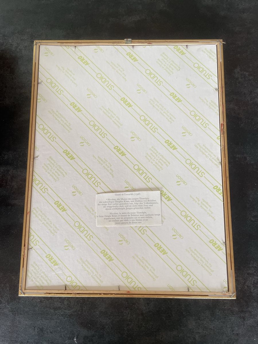 Dipinti: Tableau Ancien Tissu Persan – Usato da Vallamand venduto da Bricbracbroc82 5