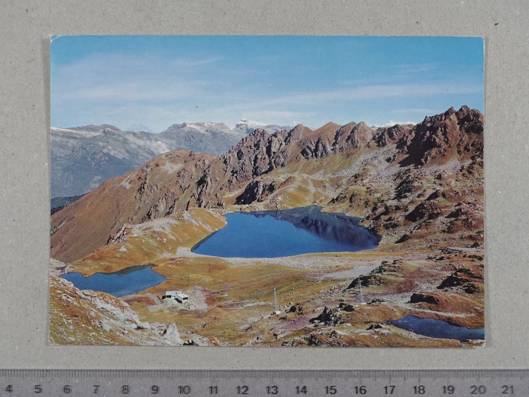 Ansichtskarten: Le Lac des Vaux près de Verbier, 1971 – Gebraucht aus Lenzburg von fh1