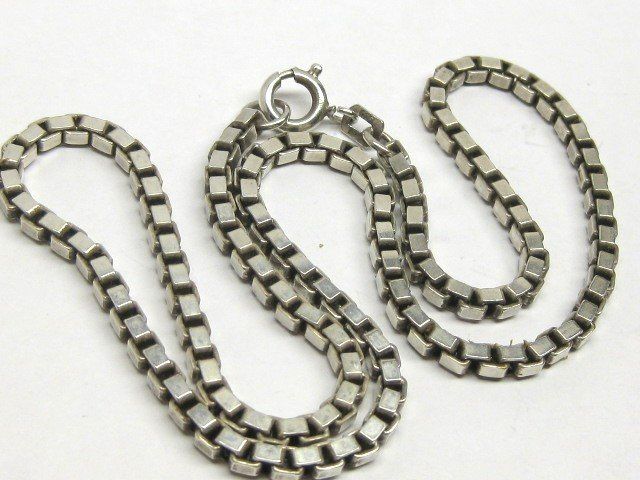 Catenine: Venezianer Kette Silber 925 + MP 41 cm – Usato da Ermatingen venduto da Decovin 1