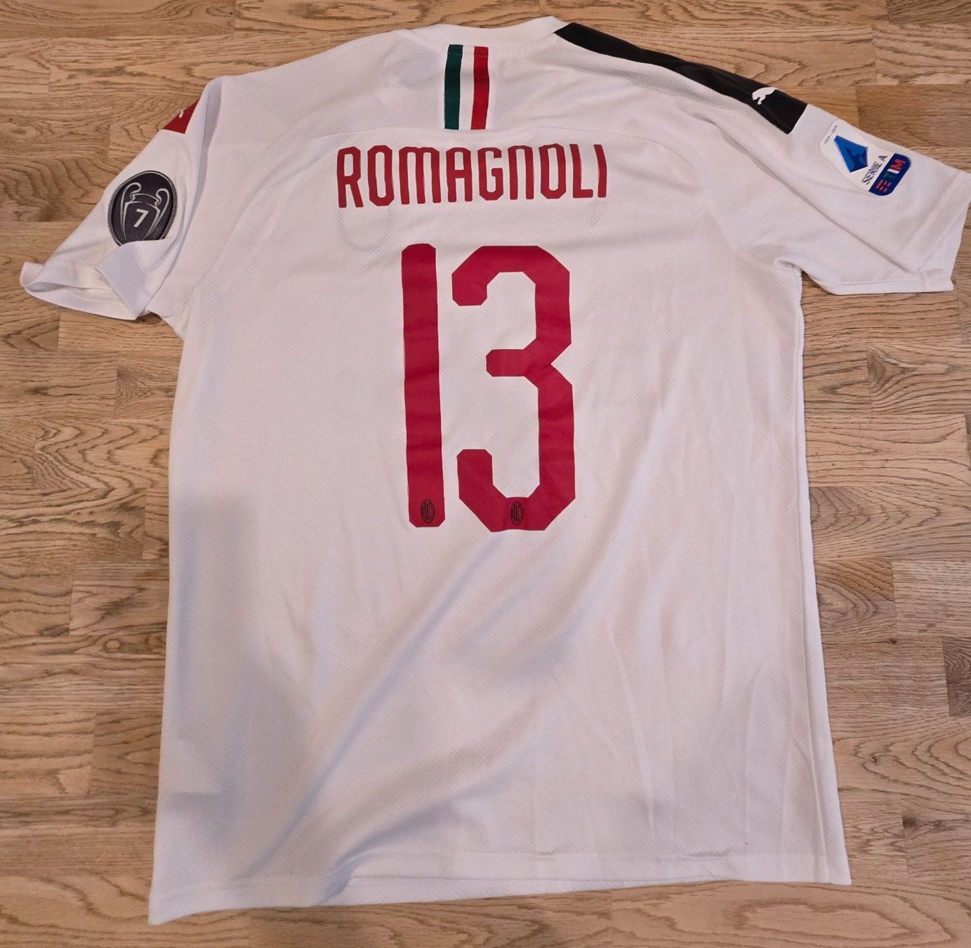 Puma Canottiere & Pantaloni: AC Milan | Romagnoli | 2019/20 – Usato da Zollbrück venduto da MiKron