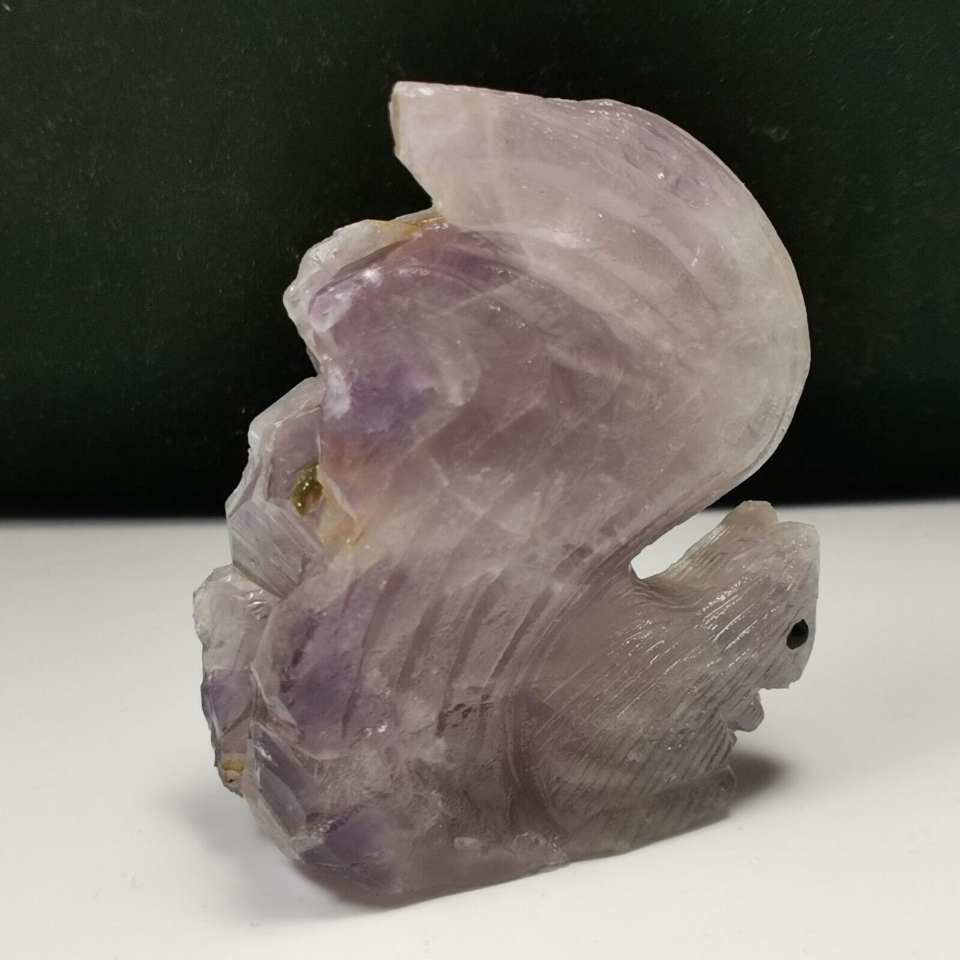 Pietre preziose: SALE Eichhörnchen Amethyst Stein Statue Ecureuil Améthyste – Nuovo (secondo la descrizione) da Prilly venduto da ilyria73 4