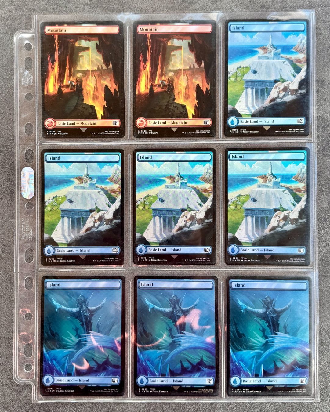 Magic The Gathering Carte collezionabili: 42 Fullart Foil Basics FINAL FANTASY NM – Usato da Rechthalten venduto da hosme_be 3