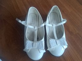 Weisse Mädchen Schuhe, Grösse 31, Festlich!