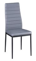 4 Esszimmer Stühle, grau