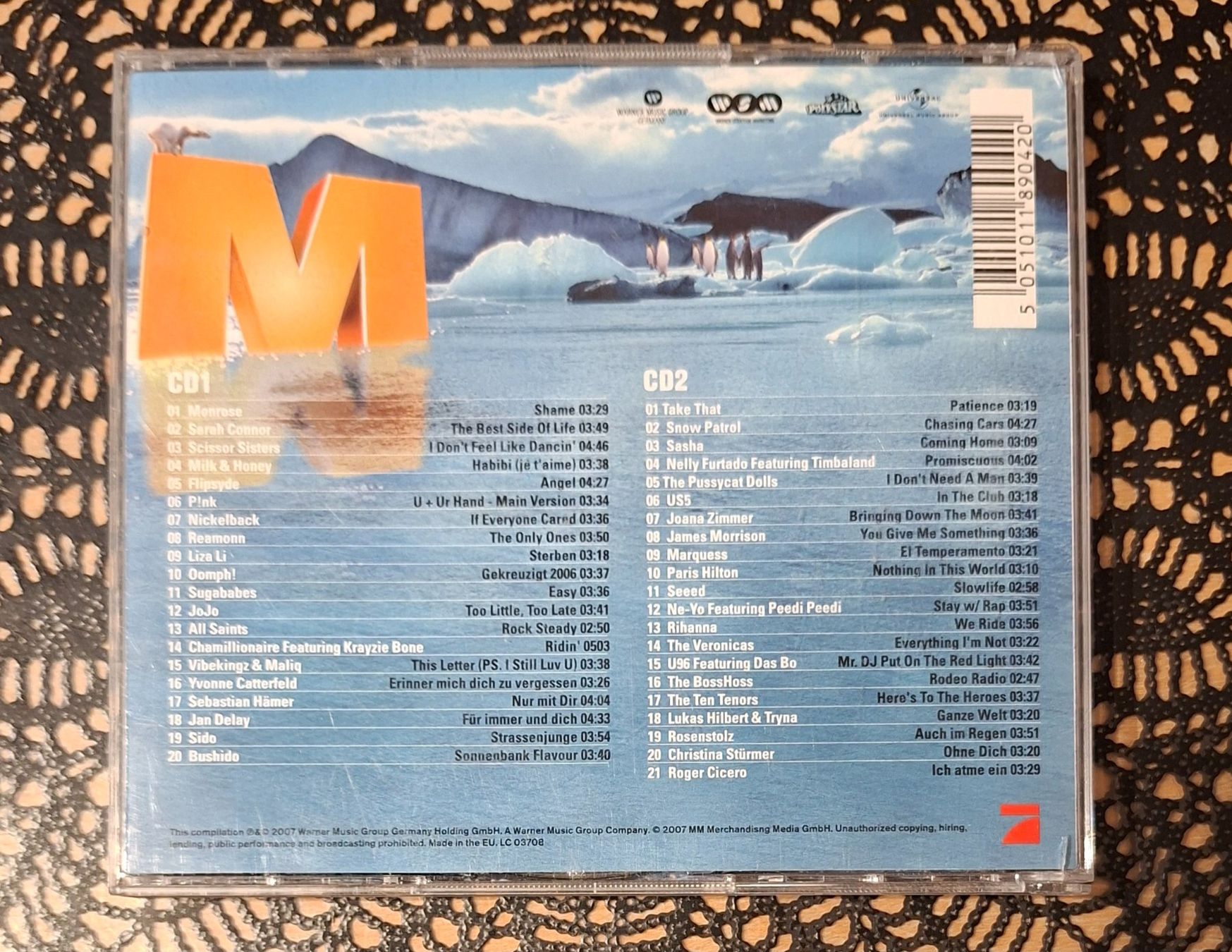 CD: Mega Hits 2007 Die Erste, Pop Hit Compilation Sampler 2007 – Usato da Schönenberg TG venduto da breiti12 1