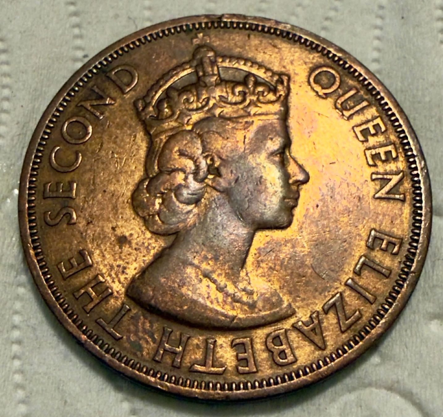 Alle Münzen: British Caribbean territories 2 Cents 1965 – Gebraucht aus Zürich von Tasmiyah 1