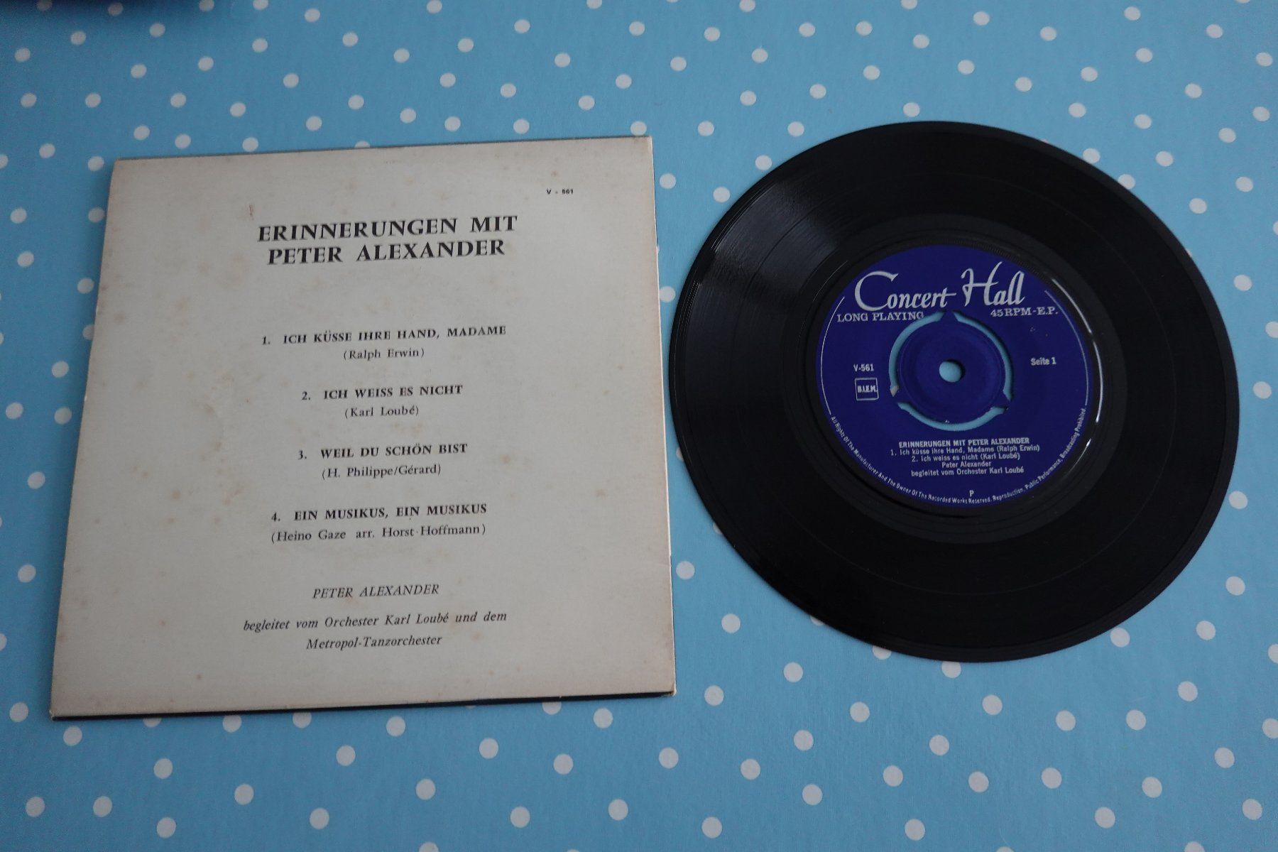 Dischi in vinile: Peter Alexander Schallplatte "Erinnerungen mit Peter" Vinyl – Usato da Jona venduto da JOberg_25 2