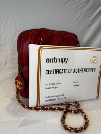 Chanel Vintage Camera Bag – Rot – 1986–1988