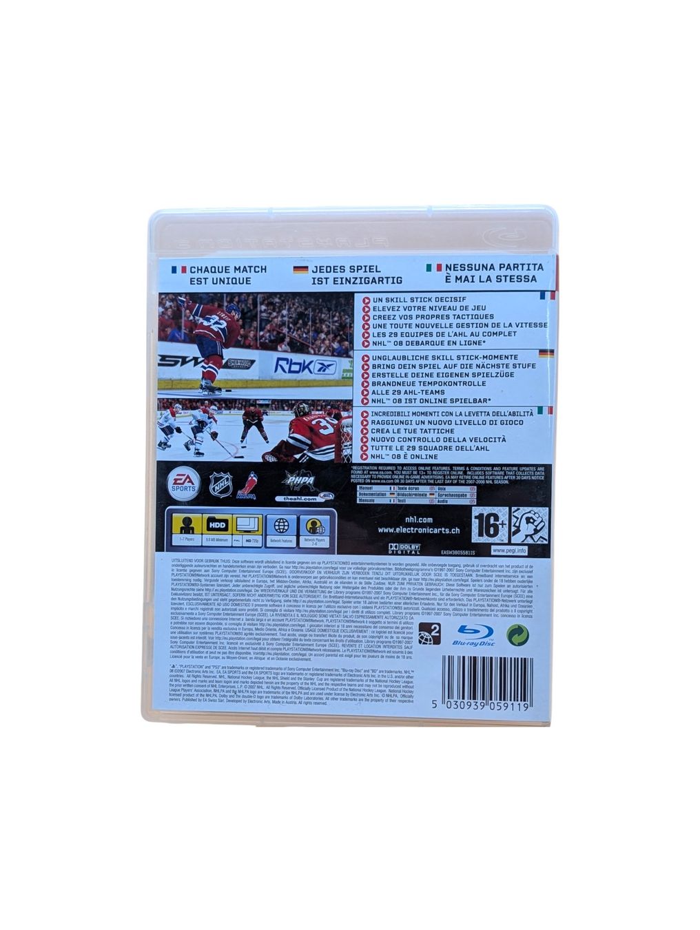 Sony Giochi: NHL 08 PlayStation 3 (PS3) – Usato da Domat/Ems venduto da IsseldorsShop 1