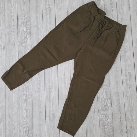 Trendige Stoffhose von Vero Moda, Grösse L, Khaki