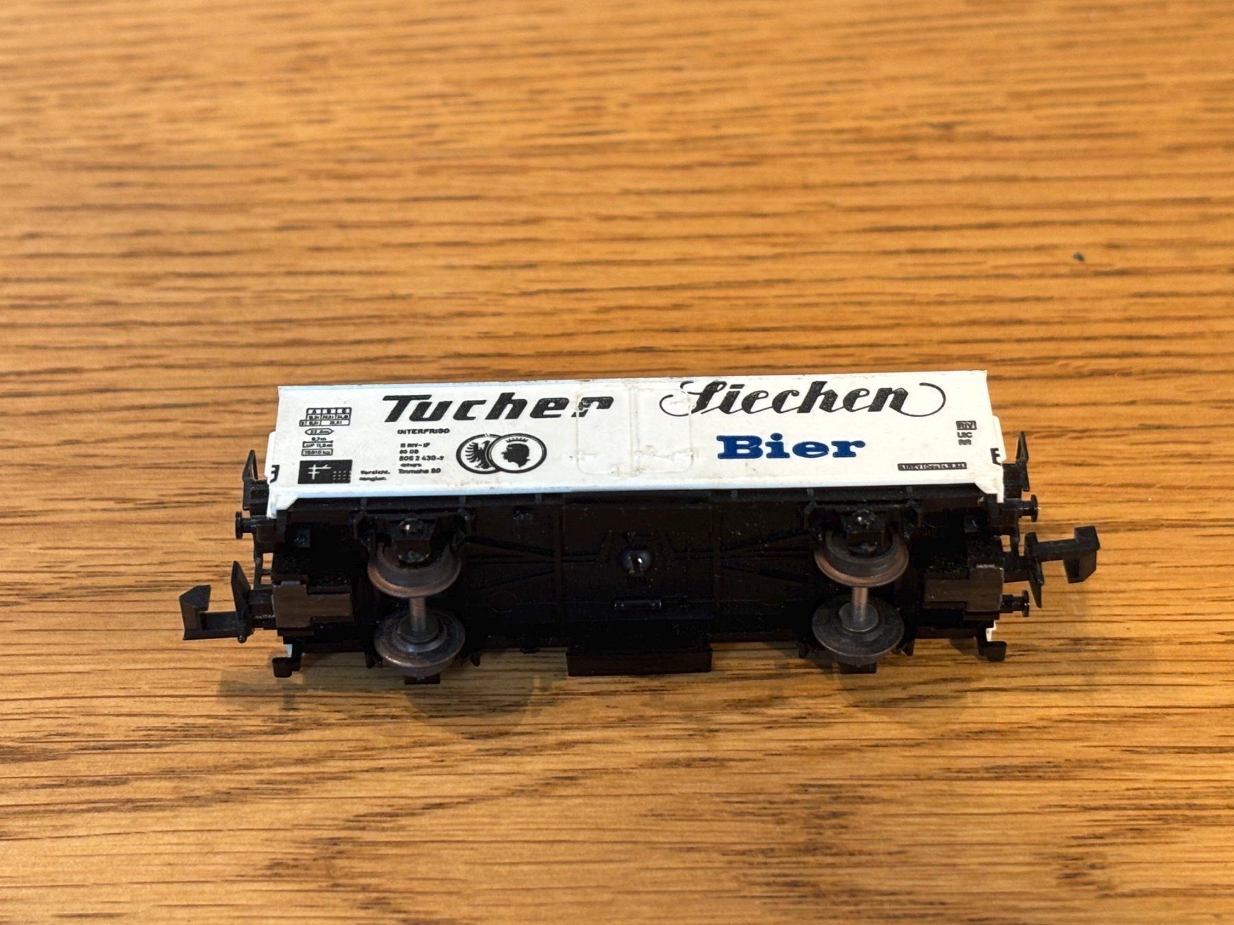 Modellini di ferrovie: e1646: Bierwagen (Spur N) – Usato da Birsfelden venduto da Birs_25 4