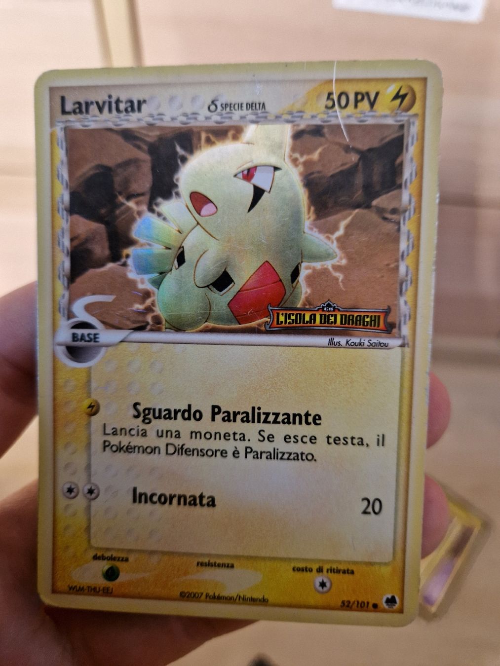 Pokémon Carte collezionabili: Larvitar & Delta Species - Dragon Frontiers – Usato da Romont FR venduto da raj_sjv9 1
