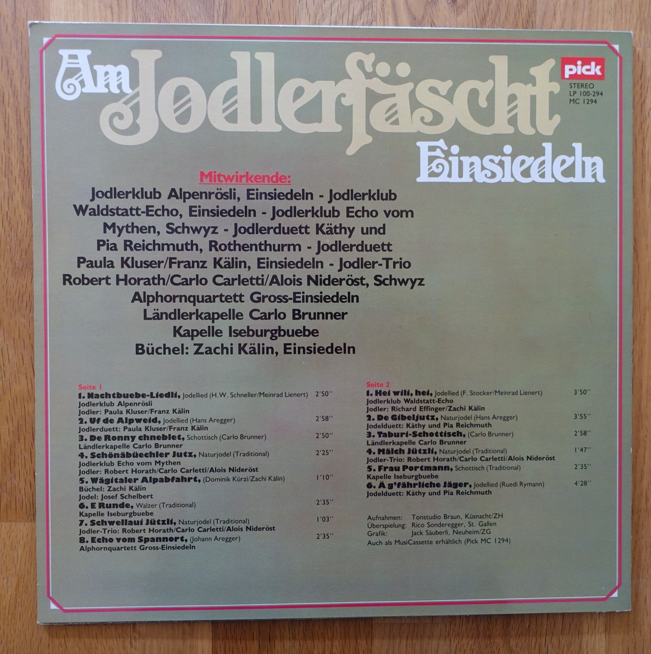 Dischi in vinile: Am Jodlerfäscht Einsiedeln - T13 – Usato da Sessa venduto da discoverymedia 1