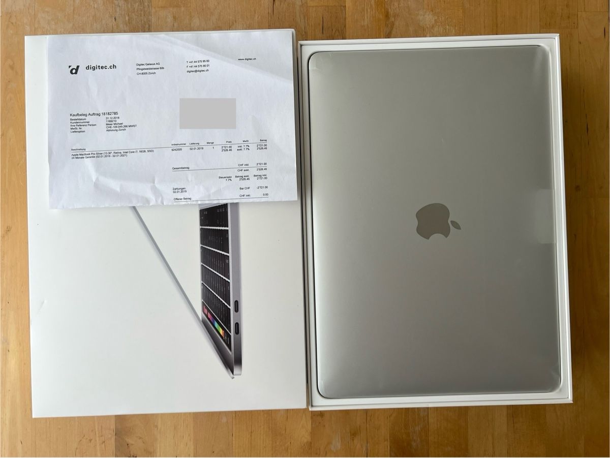 Apple Portables: MacBook Pro 13 16GB 1TB  – D'occasion à Lausanne par egy_25dj 1