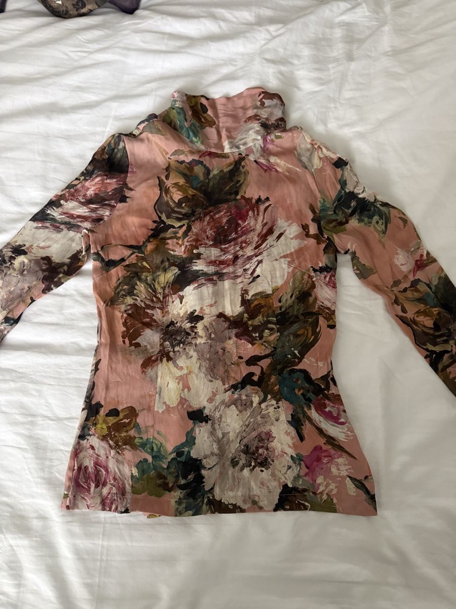Dolce & Gabbana Camicette: Dolce & Gabbana Bluse Blumenmuster Seide – Nuovo (secondo la descrizione) da Sarnen venduto da Sla_ta 3