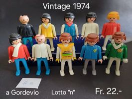 Playmobil vintage, 1974, lotto "n"